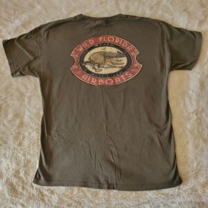 Wild Florida Airboats Graphic Tee - Brown
